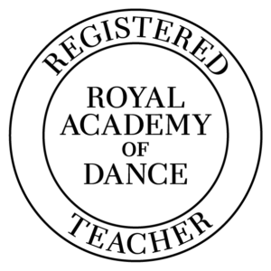 Royal Academy of Dance registered teacher logo for Dakoda's Dance Academy in Central London