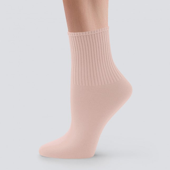 Capezio Ribbed Ballet Socks (Ballet Pink)